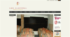 Desktop Screenshot of bodegasaavedra.com